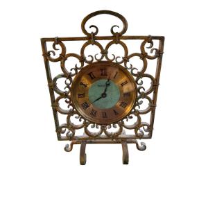 Gilbert Poillerat And Jaeger-lecoultre Pendulum Clock