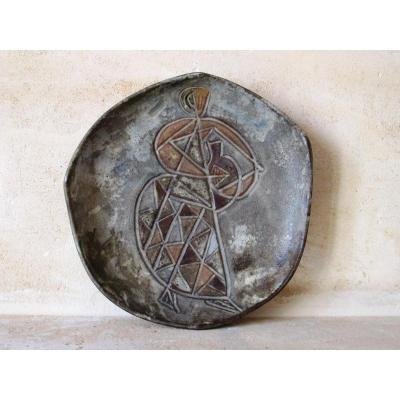 Dish Of Alexander Kostanda Vallauris