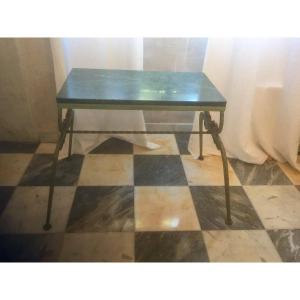 Wrought Iron Coffee Table 1940s