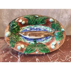 Plat De François Maurice (1846-1896)