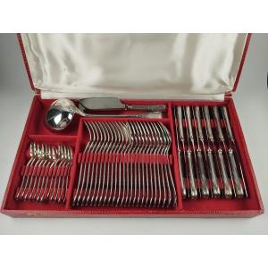 Christofle 50-piece Marly Cutlery Set