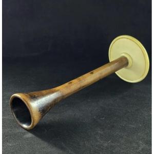 Mid-19th Century Stethoscope, A Medical Instrument.