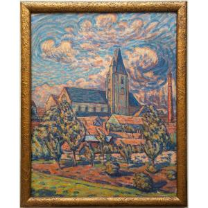 Stormy Weather In St.arnoult By Dick Beer, 1917