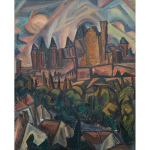 A French Cubist City, 1919