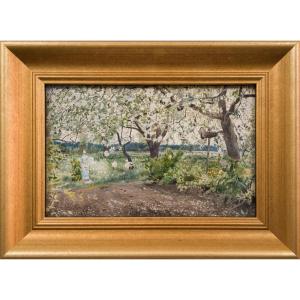 Albert Theodor Gellerstedt (1836-1914) The Garden At Sickelsjö, 1883