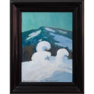 Harald Gallén (1880-1931) - Twilight In Lapland, Finland