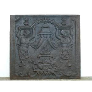 Fireback With Salamander (88x81 Cm)