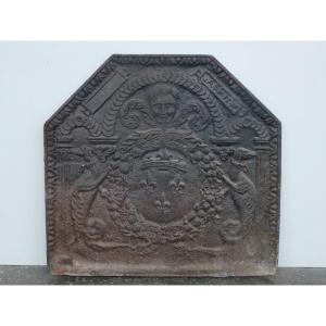 Fireback With The Arms Of France (69x59 Cm)