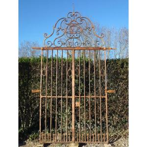 Gate Forged In The 17th Century, In Perfect Condition