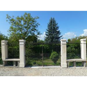 Entrance To A Directoire Period Property In Perfect Condition