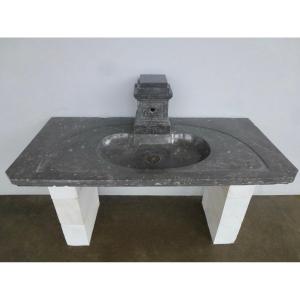 Rare Louis XV Period Stone Basin Or Cooler