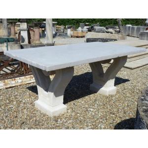 Stone Garden Table
