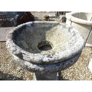 Louis XIV Molded Circular Fountain Basin