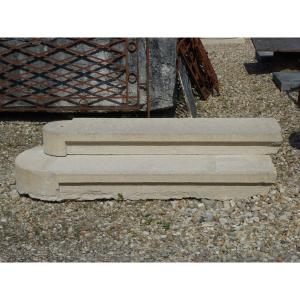 Double Staircase Starts In Hard Stone