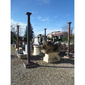 Pair Or 4 Industrial-type Cast Iron Posts