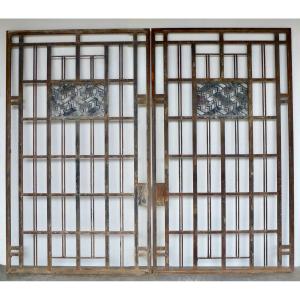 Pair Of Art Deco Gate Grilles By Piguet Lyon