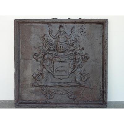 Jacques De Berbisey's Fireplace Plate