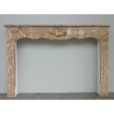 Louis XV Fireplace In Trets Marble
