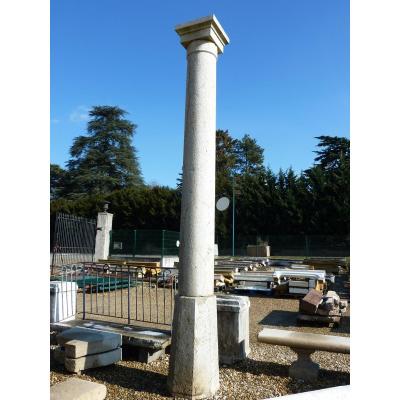Great Stone Column Dating From The XIXth Century