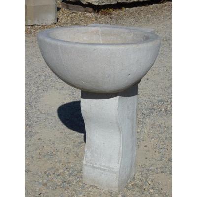 Provencal Stone Fountain Dating From The XIXth Century.