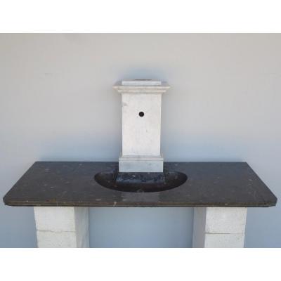 Fountain Or Refreshing Black Stone XVIII.