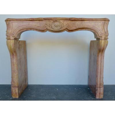 Fireplace Stone Of Corton Louis XV