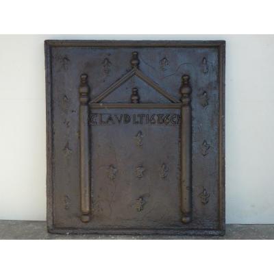 Large Plate Of XVIIth Century S.