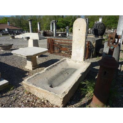 Stone Watering Fountain