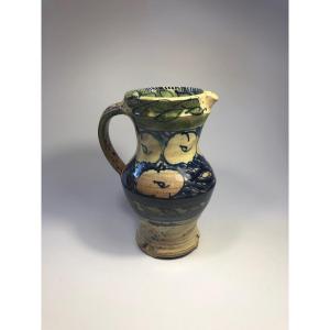 Catherine Vanier Large Signed Pitcher Ceramic