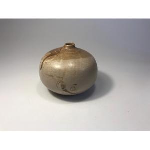 Jean Girel Vase Signed Ceramic