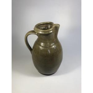 Horst Kerstan Large Stoneware Ceramic Pitcher