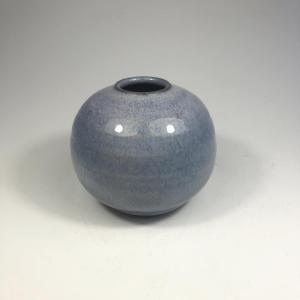 Daniel De Montmollin Signed Spherical Vase, Stoneware, Taizé Ceramic