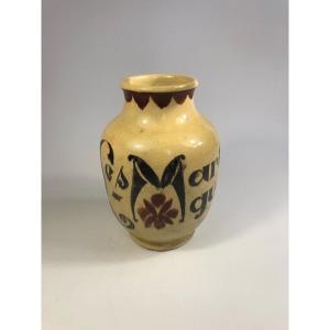 Etienne Noël Art Deco Vase Signed Les Martigues Bouches Du Rhône Ceramic