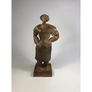 Les Galuches Michèle Raymond Stoneware Sculpture La Borne Ceramics