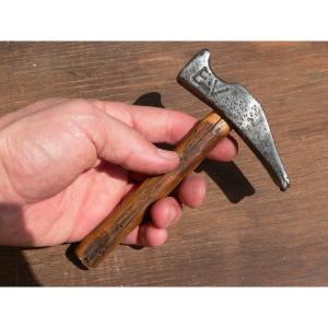 Very Nice 18th Century Hammer Tool For Upholsterer Or Shoemaker