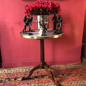 Mahogany Pedestal Table, Louis XVI Period