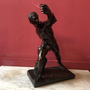 Borghese Gladiator, Large Size, 19th Century