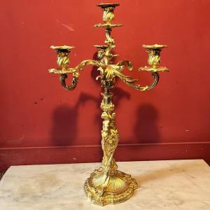 Large Candelabra With Sirens