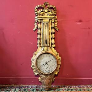 Thermometer Barometer, Louis XVI Period