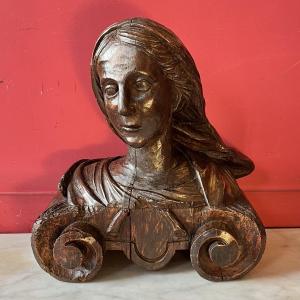 Antique-style Bust Of A Woman, 17th Century