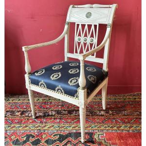 Lacquered Armchair, Directoire Period