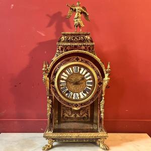 Boulle Marquetry Mantel Clock, Louis XIV Period
