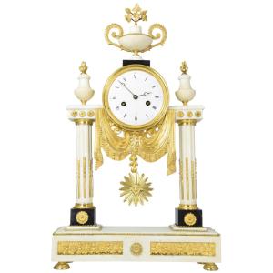 Empire Period Portico Clock