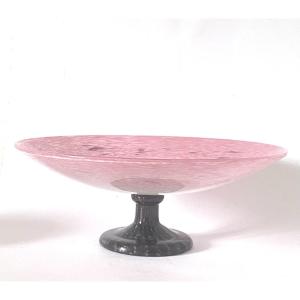 Charles Schneider  : Glass Bowl Circa 1920 , Art Deco Period