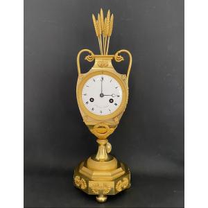 Gilt Bronze Vase Clock Circa 1820