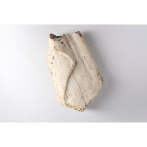 Fragment Of A Bas-relief Drapery - 18th Or Older