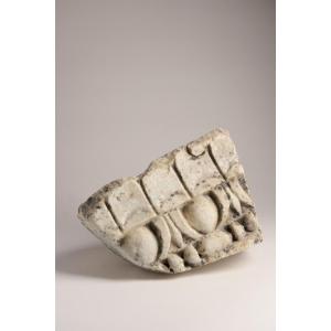 Architectural Fragment In Marble – 1st Century Ad.