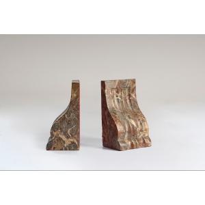 Marble Bookends - Late 19th Century
