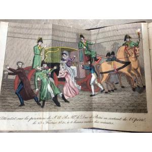Event Happening On The Night Of February 13-14 Or Assassination Of Monsignor Duke Of Berri 1820