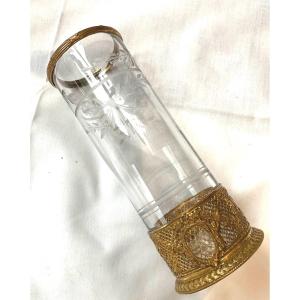 Louis XVI Style Crystal Vase